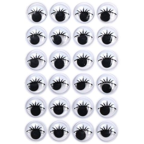 Titanum Oczka Craft-Fun Series 15mm 24 szt Titanum (JHYJB-001)