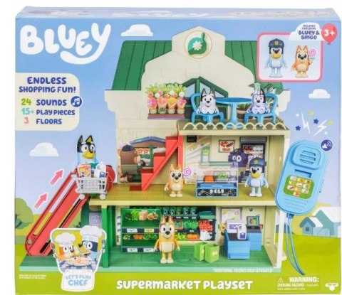 Tm Toys Figurka Bluey Blue supermarket Tm Toys (BLU18918)