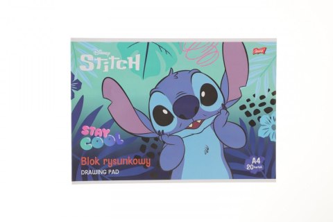 Unipap Blok rysunkowy Stitch A4 biały 20k Unipap