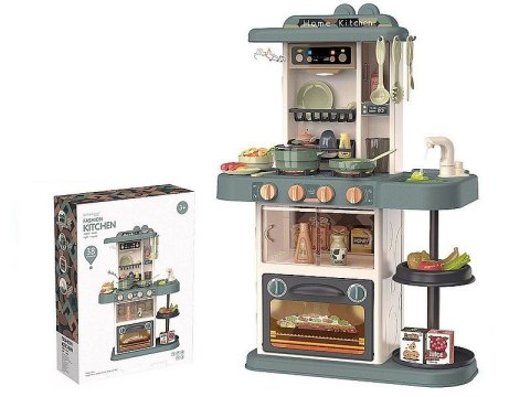 Adar Kuchnia zabawkowa wys.72cm z wyposażeniem, 38 części, światło, dźwięk, funkcja wody w kranie Adar (622326)
