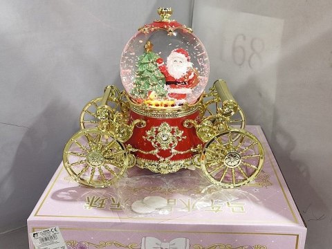 Adar Lampion świąteczny LED karoca 21cm Adar (624696)