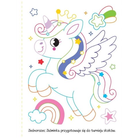 Aksjomat Książka dla dzieci Brylantowe kolorowanki z kotkiem. 1000 brylancików Aksjomat