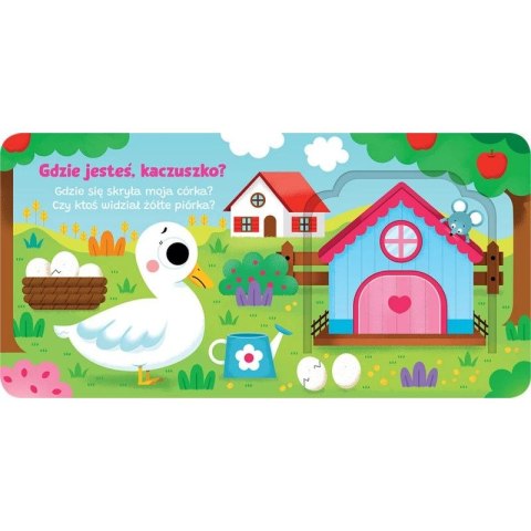Aksjomat Książka dla dzieci Otwórz okienko! Gdzie jesteś, kaczuszko ? Aksjomat