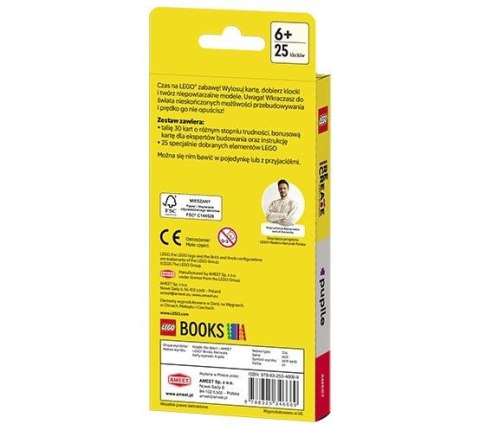 Ameet Książeczka edukacyjna LEGO® Recreate. Karty Wyzwań. Pupile Ameet (ACP 6610)