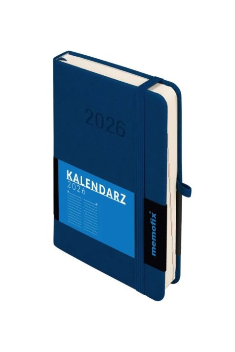 Antra Kalendarz książkowy (terminarz) 2026 MEMOFIX DNS B6 Antra (GRANATOWT)