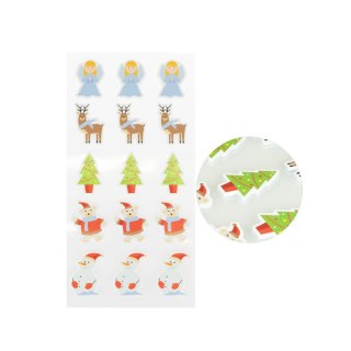 Arpex Naklejki świąteczne świąteczny mix Arpex (NR5814)