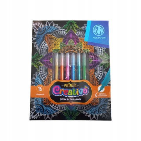 Astra Fun Zestaw plastyczny do kolorowania Mandala art Astra Fun (601024003)