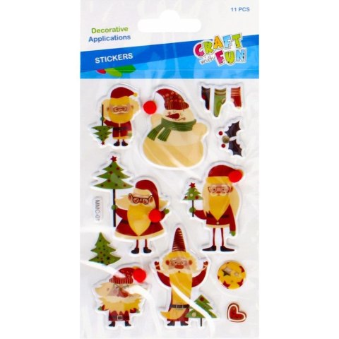 Craft with Fun Naklejki świąteczne Craft with Fun (481029)