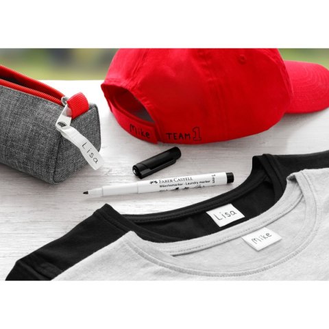 Faber Castell Marker specjalistyczny do znakowania tkanin wkład czarny 1,0mm Faber Castell (159596 FC)