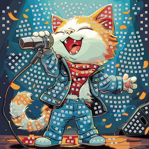 Fun&Joy Mozaika kot śpiewa Fun&Joy