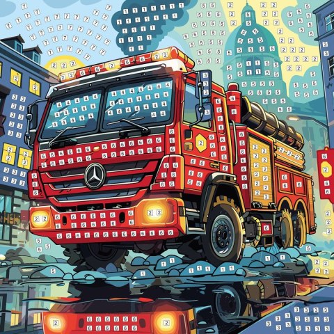 Fun&Joy Mozaika straż pożarna Fun&Joy