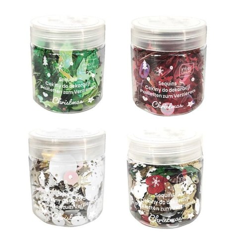 Interdruk Cekiny CHRISTMAS 30G mix 30g Interdruk