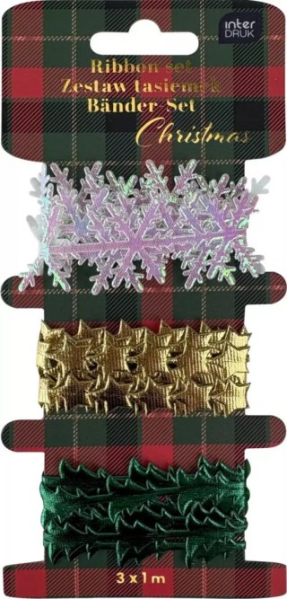 Interdruk Wstążka CHRISTMASx1 [mm x m] mix Interdruk
