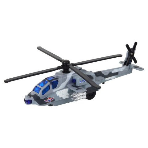 Lean Helikopter Wojskowy Śmigłowiec Militarny Aluminiowy Mix Dźwięk Światła Lean (16530)