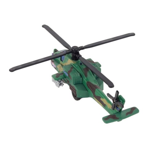 Lean Helikopter Wojskowy Śmigłowiec Militarny Aluminiowy Mix Dźwięk Światła Lean (16530)