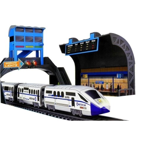 Lean Kolejka na Baterie 244 cm + Dworzec Wagon Lean (2434)