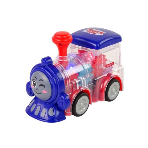 Lean Lokomotywa LED Napęd Frykcyjny Przezroczysta Lean (12063)