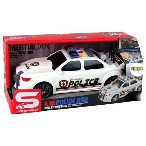 Lean Samochód policyjny 1:16 Czarny Dźwięk Lean (13600)