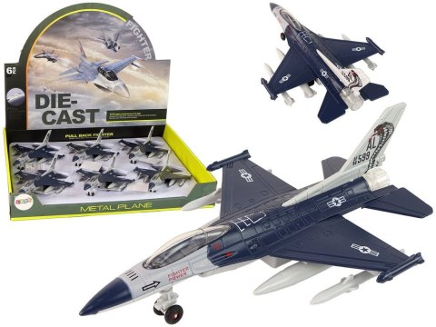 Lean Samolot Napęd Frykcyjny Światła Dźwięki 1:72 Granatowy Lean (15407)