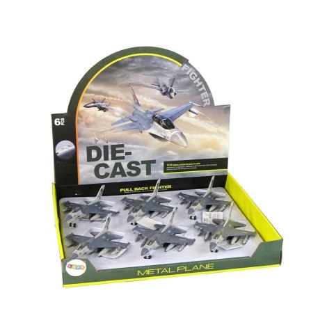 Lean Samolot Napęd Frykcyjny Światła Dźwięki 1:72 Granatowy Lean (15407)