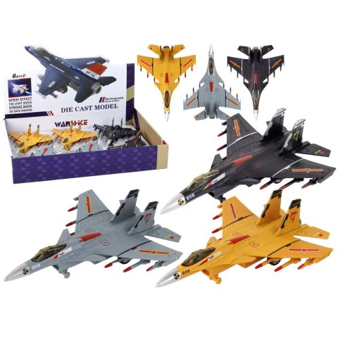 Lean Samolot Z Napędem Frykcyjnym Szary Czarny lub Żółty Lean (16284)