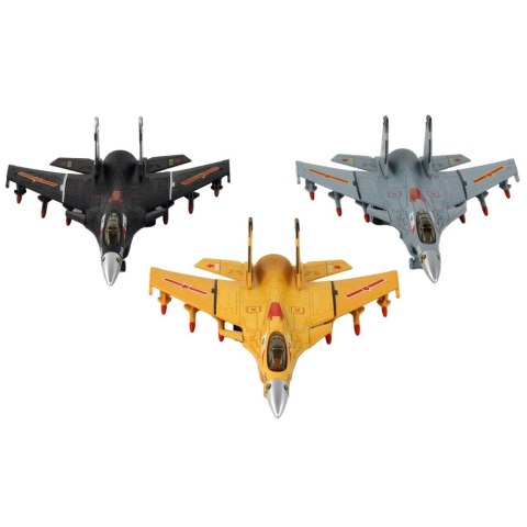 Lean Samolot Z Napędem Frykcyjnym Szary Czarny lub Żółty Lean (16284)