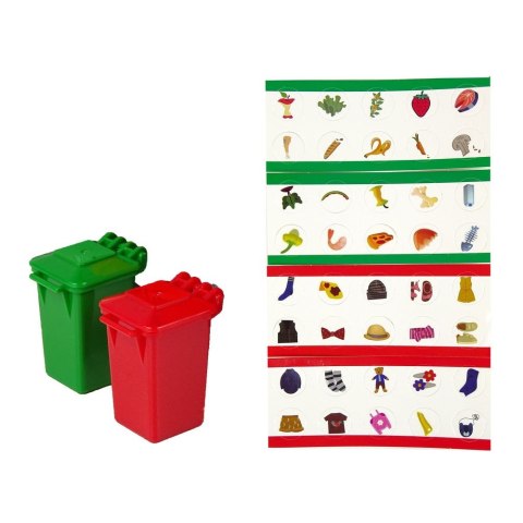 Lean Śmieciarka Napęd Frykcyjnym Efekty Dźwiękowe Pomarańczowa 1:16 Segregowanie Lean (11082)