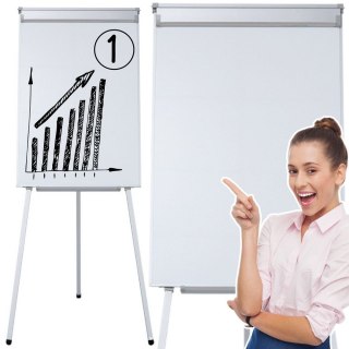 Lean Tablica magnetyczna Wielofunkcyjna Flipchart Na Trójnogu [mm:] 700x1000 Lean (20704)