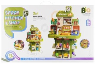 Mega Creative Kuchnia zabawkowa z kranem 2w1 z akcesoriami Mega Creative (568402)