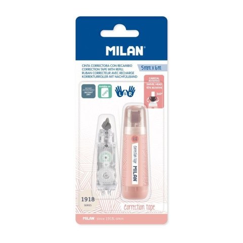 Milan Korektor w taśmie (myszka) 5x6 [mm*m] Milan (BWM10478P)