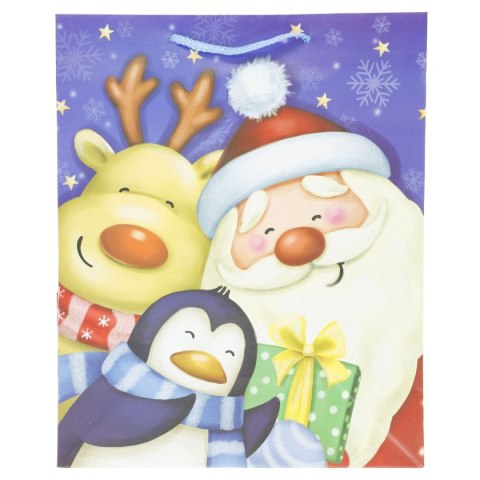 Panorama Torba prezentowa torebka laminowana brokat [mm:] 260x324x 127 Panorama (PL-6)