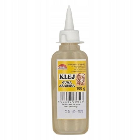 Spółdzielnia JEDNOŚĆ Klej w płynie guma arabska 100g Spółdzielnia JEDNOŚĆ
