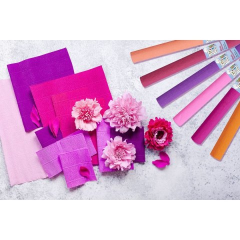 TOP-2000 Bibuła marszczona bordowy 20mm x 500mm TOP-2000 (400153897)