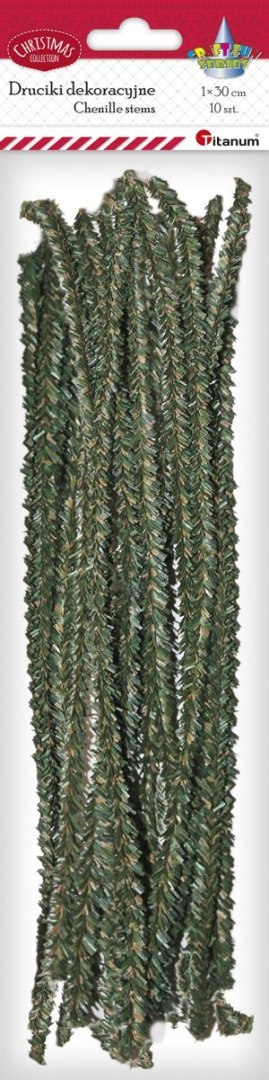 Titanum Drucik Craft-Fun Series kreatywny kolor: zielony choinkowy 10 szt Titanum (282805)