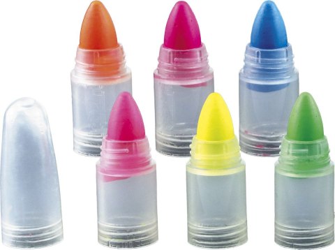 Titanum Kredki do malowania twarzy segmentowe fluo 6 kol. Titanum