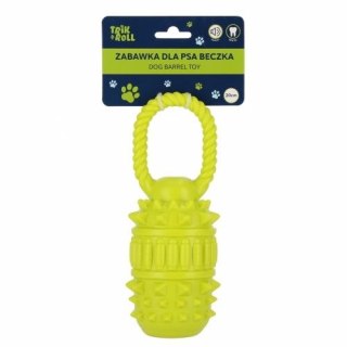 Trik Roll Gadżet Zabawka dla psa Beczka 20 cm z uchwytem zielona Trik Roll (560863)