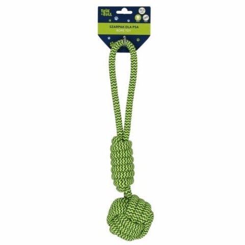 Trik Roll Gadżet Zabawka dla psa Szarpak 39,5 cm zielony Trik Roll (560705)