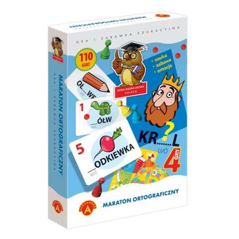 Alexander Gra edukacyjna Gra Edu Sowa Maraton Ortograficzny Alexander