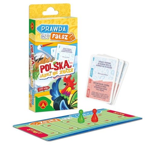 Alexander Gra edukacyjna QUIZ - PRAWDA CZY FAŁSZ? POLSKA JAKIEJ NIE ZNASZ Alexander