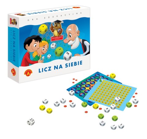 Alexander Gra edukacyjna licz na siebie sowa mądra głowa Alexander