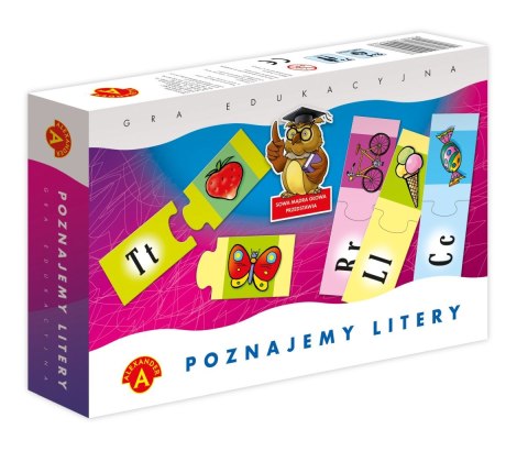 Alexander Gra edukacyjna poznajemy litery Alexander (5906018004809)