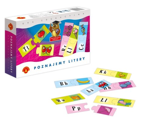 Alexander Gra edukacyjna poznajemy litery Alexander (5906018004809)