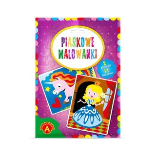 Alexander Piasek do modelowania Księżniczka,jednorożec Piaskowe malowanki Alexander