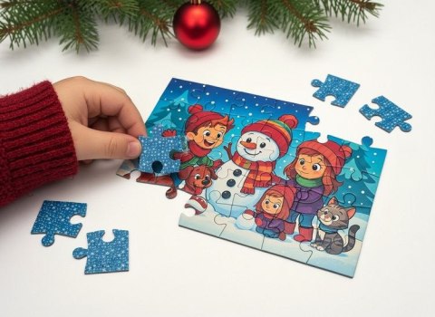 Alexander Puzzle Christmas - Happy Snowman 30 el. Alexander (50868)