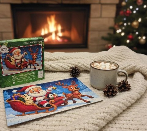 Alexander Puzzle Jingle Ride with Santa 90 el. Alexander (50875)