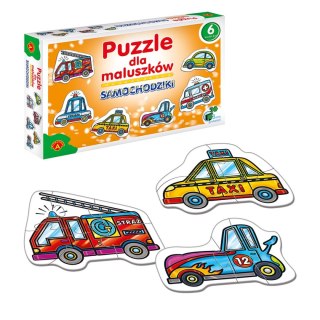 Alexander Puzzle SAMOCHODZIKI DLA MALUCHÓW mix el. Alexander (5906018005370)