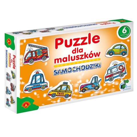 Alexander Puzzle SAMOCHODZIKI DLA MALUCHÓW mix el. Alexander (5906018005370)