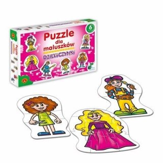 Alexander Puzzle dla maluszków - dziewczynki mix el. Alexander (5906018005400)