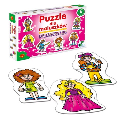 Alexander Puzzle dla maluszków - dziewczynki mix el. Alexander (5906018005400)