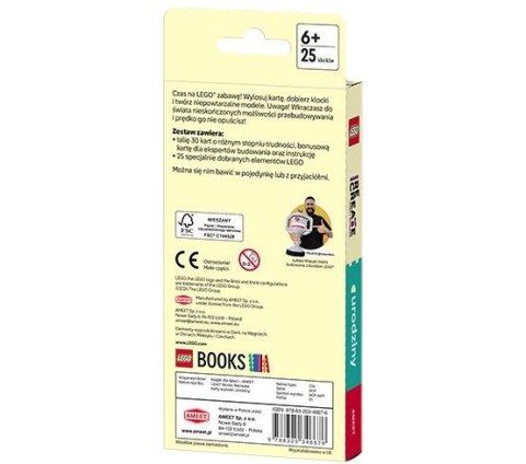 Ameet Książeczka edukacyjna LEGO® Recreate. Karty Wyzwań. Urodziny Ameet (ACP 6611)